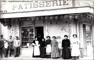 ORAN - BOULEVARD MARECHAL JOFFRE - D ORAN ANGLE AVEC LE BD DE MASCARA - PATISSERIE - 1912